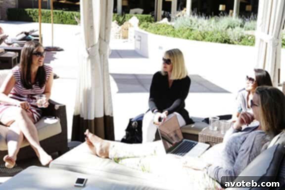 Relaxing by the Pool with Blogger Friends in Monterey
