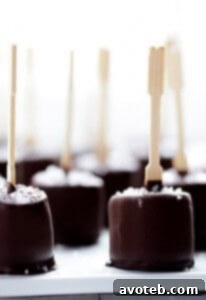 Salted Chocolate Frozen Banana Bites recipe card image