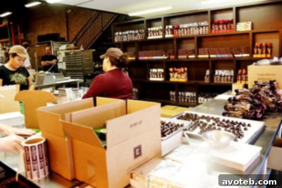 Elbow Chocolates: A Delicious Exploration 26 Bin of 'reject' chocolates that still taste perfect