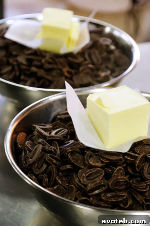 Elbow Chocolates: A Delicious Exploration 9 Large quantities of chocolate in the production area