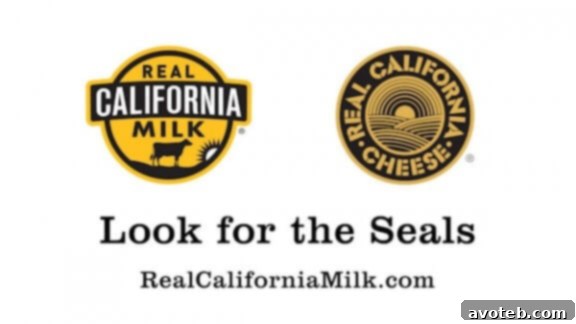 Real California Milk and Cheese Seals - Quality Dairy Products