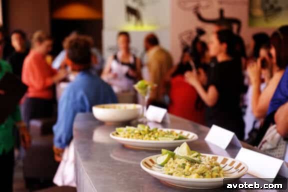 The avocado pasta cooking competition.