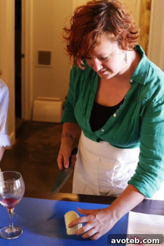 Joyful moments, friends laughing while learning to chop onions