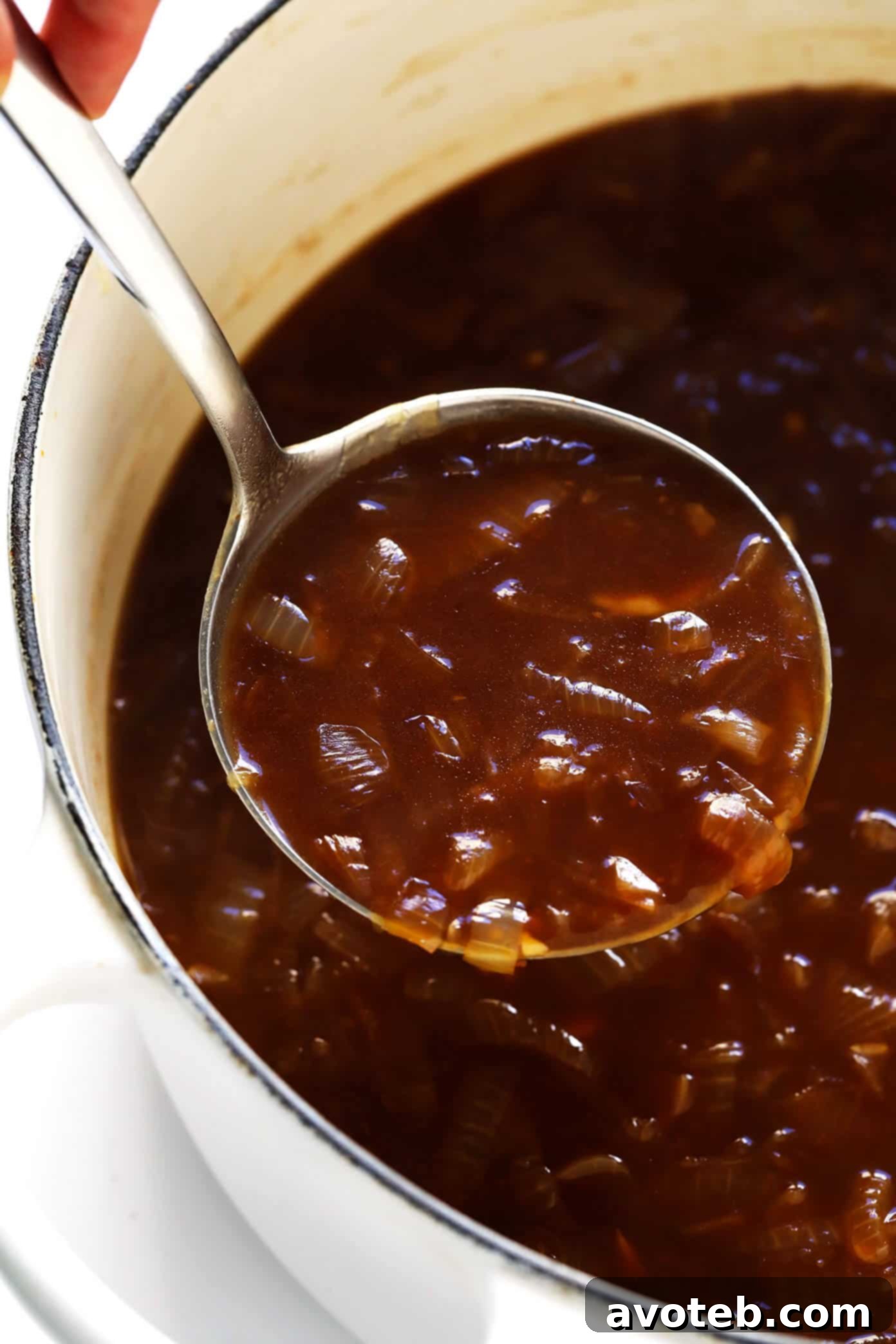 Classic French Onion Soup Ready to Serve