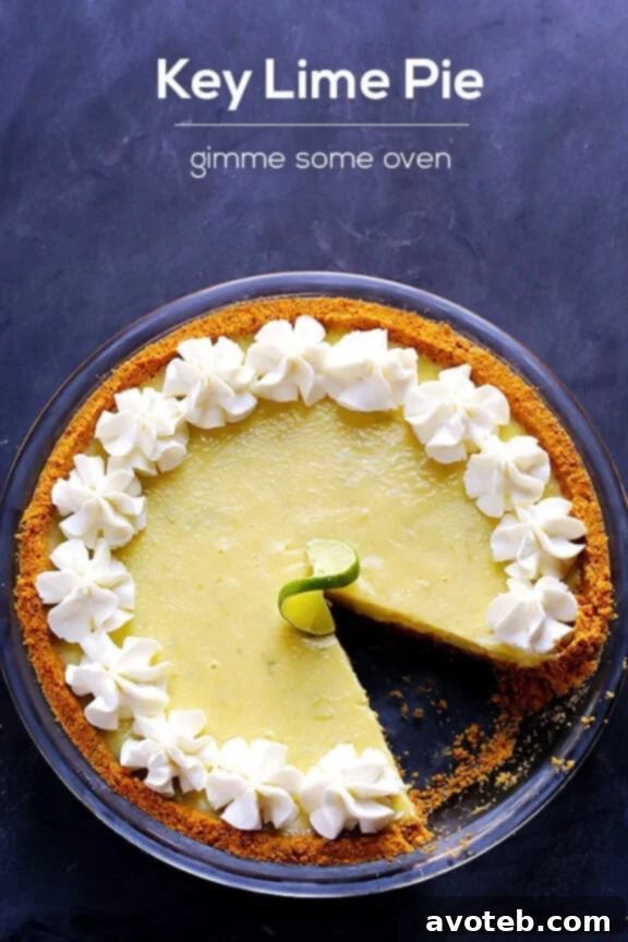 Best Key Lime Pie Recipe - Fresh, tart, sweet, and utterly delicious.