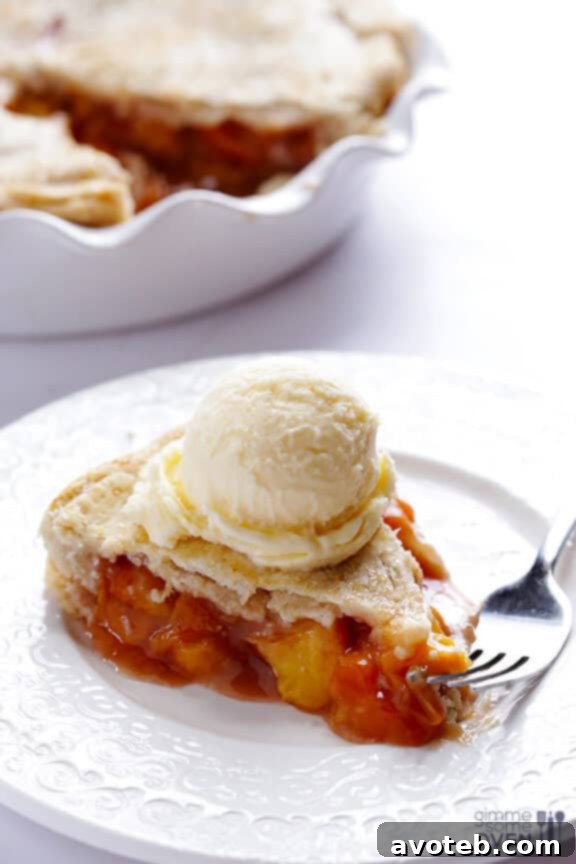 An empty pie plate, licked clean, after enjoying Peach Bourbon Pie