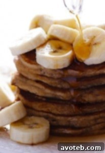 Delicious Fluffy Banana Pancakes