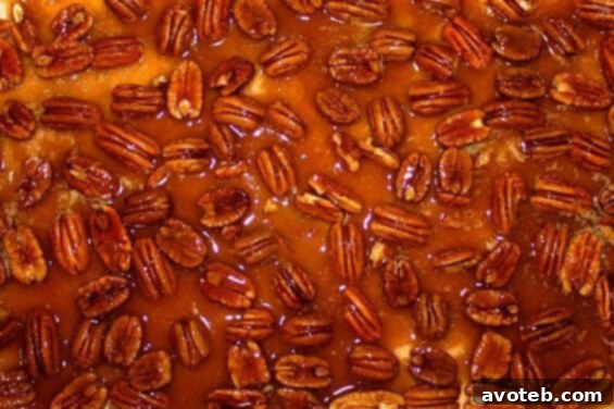 English Toffee Bars with pecans, ready to go into the oven for baking.