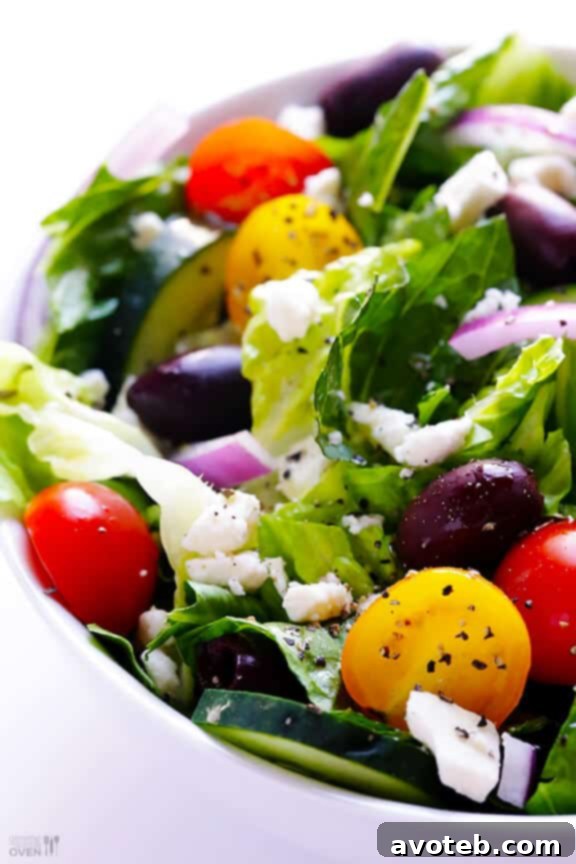 Easy Greek Salad Recipe