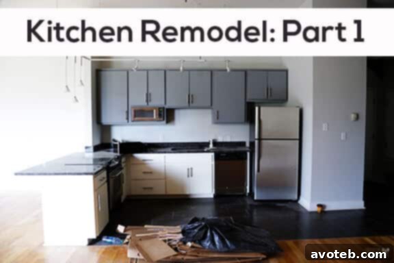 Beginning Our Kitchen Transformation 2 Kitchen Remodel: Part 1 | gimmesomeoven.com