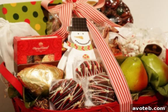 More Harry & David gift baskets on display