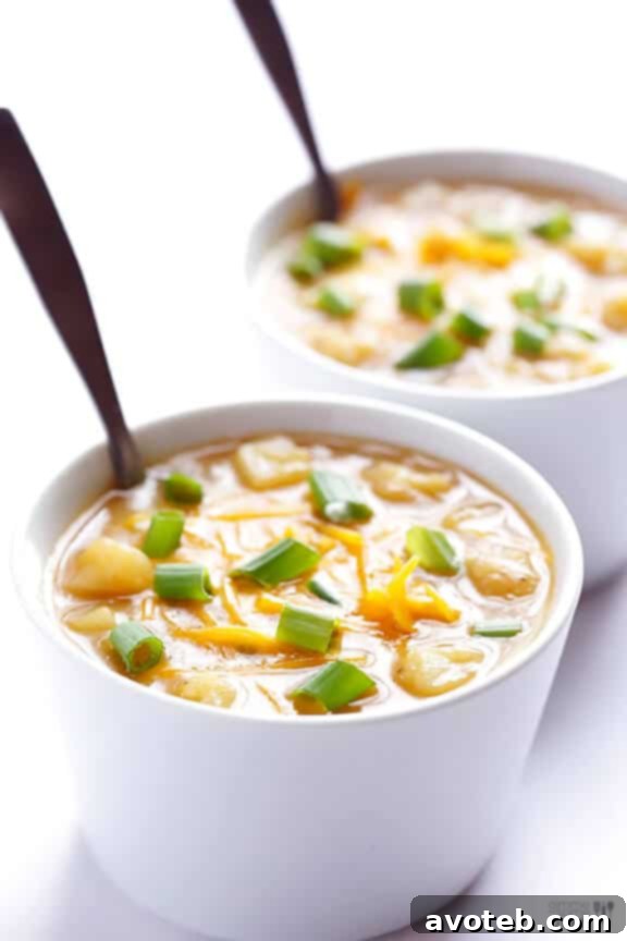 Easy & Quick 5-Ingredient Potato Soup
