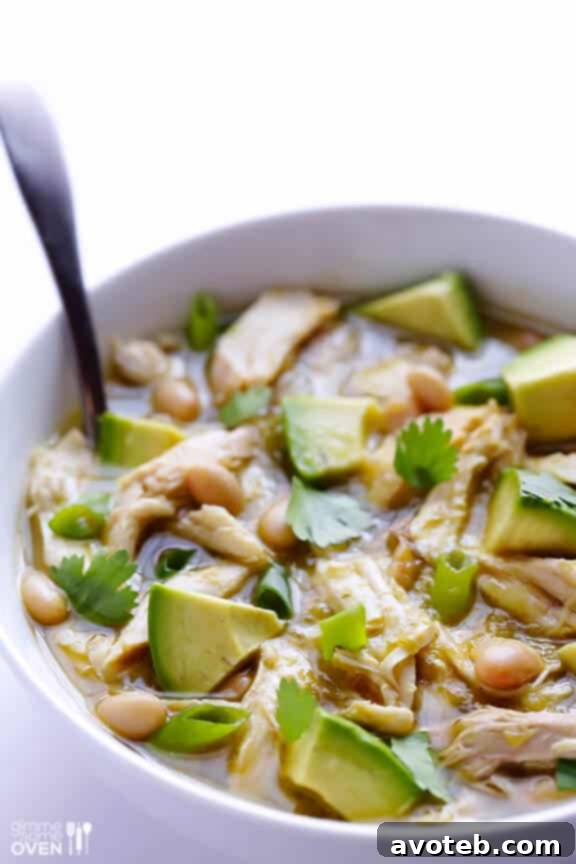 Simple & Hearty 5-Ingredient White Chicken Chili