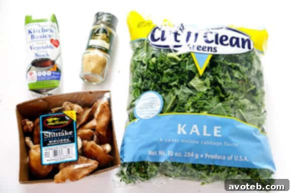 Savory Ginger Beef Stir-Fry with Mushrooms and Kale 5 McCormick Go 4 Gourmet Challenge ingredients