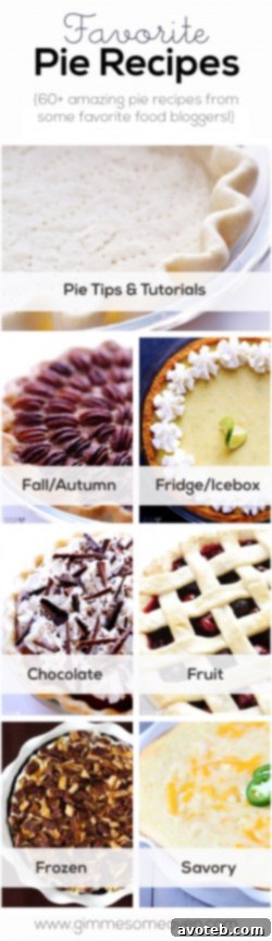 60+ Favorite Pie Recipes | gimmesomeoven.com 60+ Favorite Pie Recipes | Your ultimate guide to delicious pies, including fall, fruit, chocolate, savory, and frozen options.