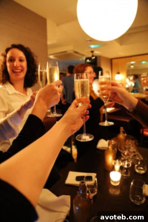 Friends Toasting with Wine