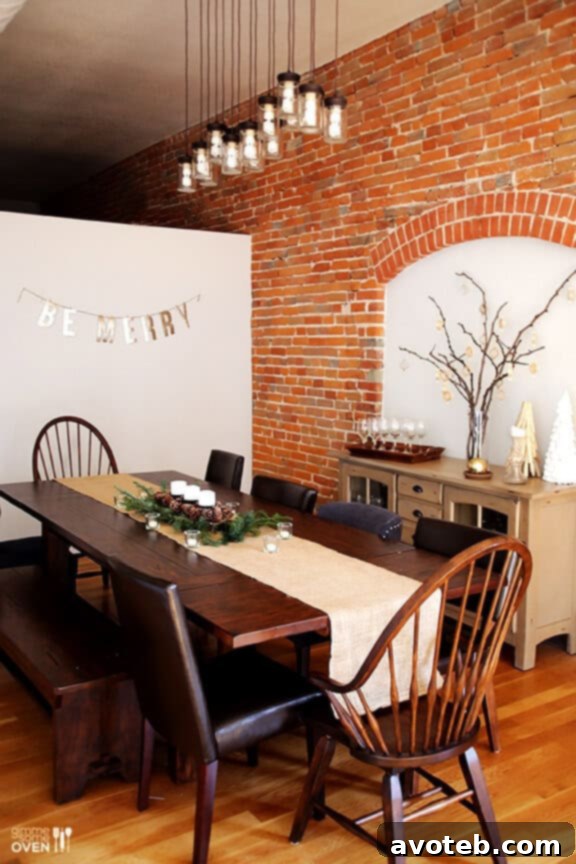 Large Broyhill dining table from Nebraska Furniture Mart, ideal for hosting gatherings