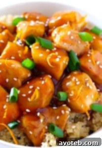 Skinny Orange Chicken