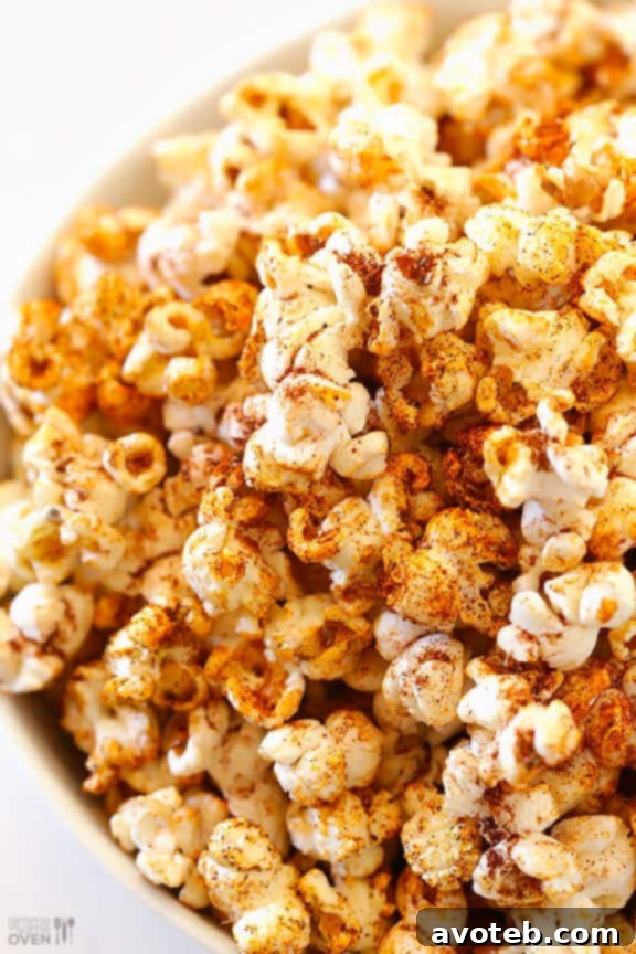Simple Taco Popcorn Ingredients Ingredients for Taco Popcorn laid out