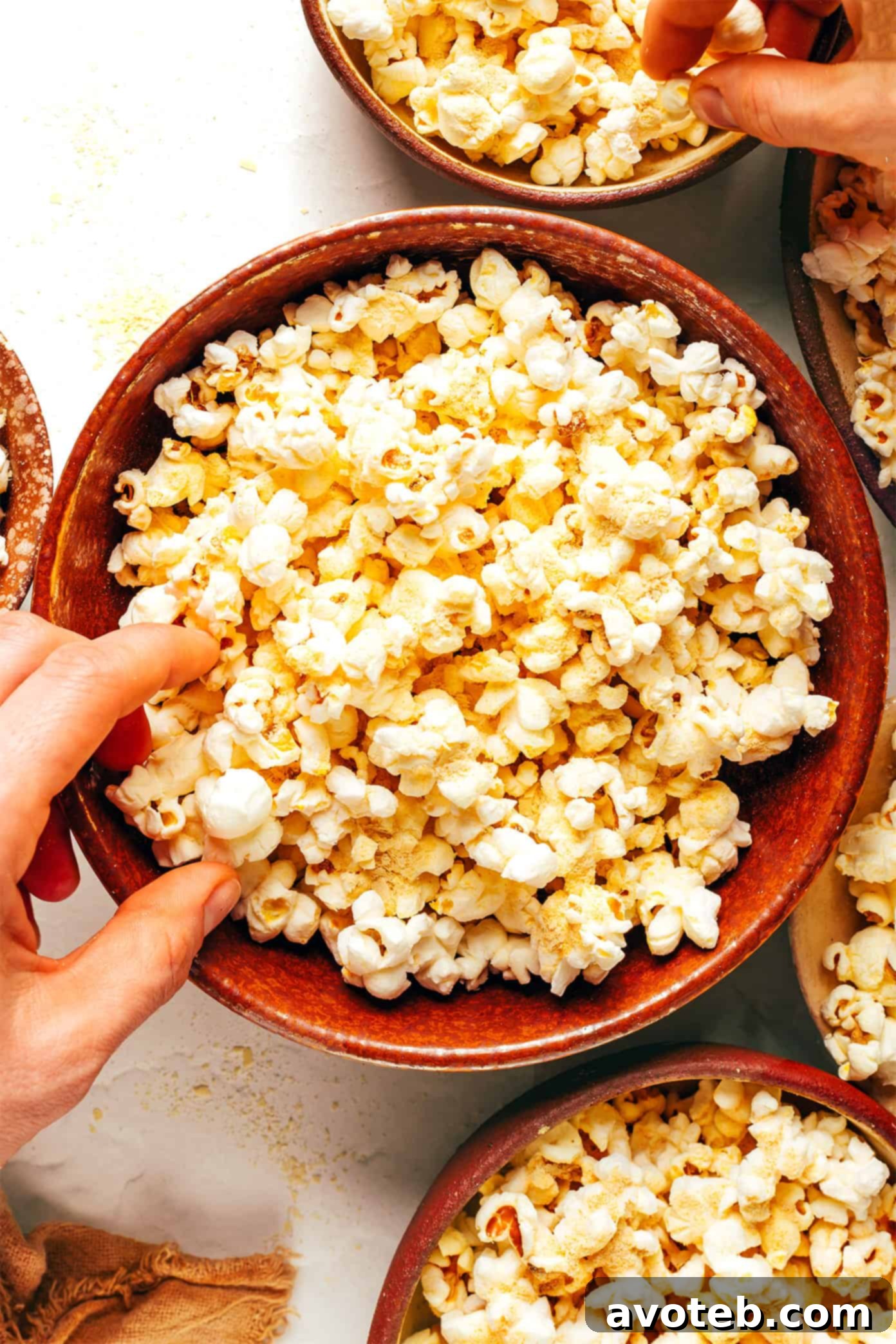 Another angle of Nooch Popcorn
