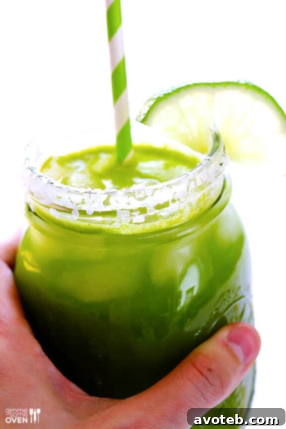 Crafting the Perfect Green Juice Margarita