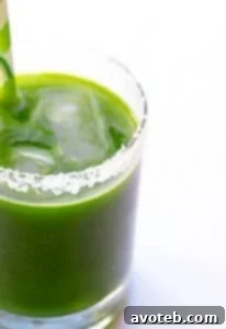 Green Margarita with Lime