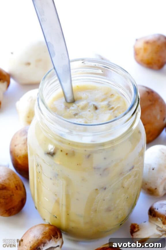 Ready to Use or Store Homemade condensed cream of mushroom soup is ready to use in recipes or store for up to one week in the refrigerator.