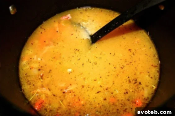 White Bean & Ham Soup Recipe Delicious White Bean & Ham Soup in a bowl