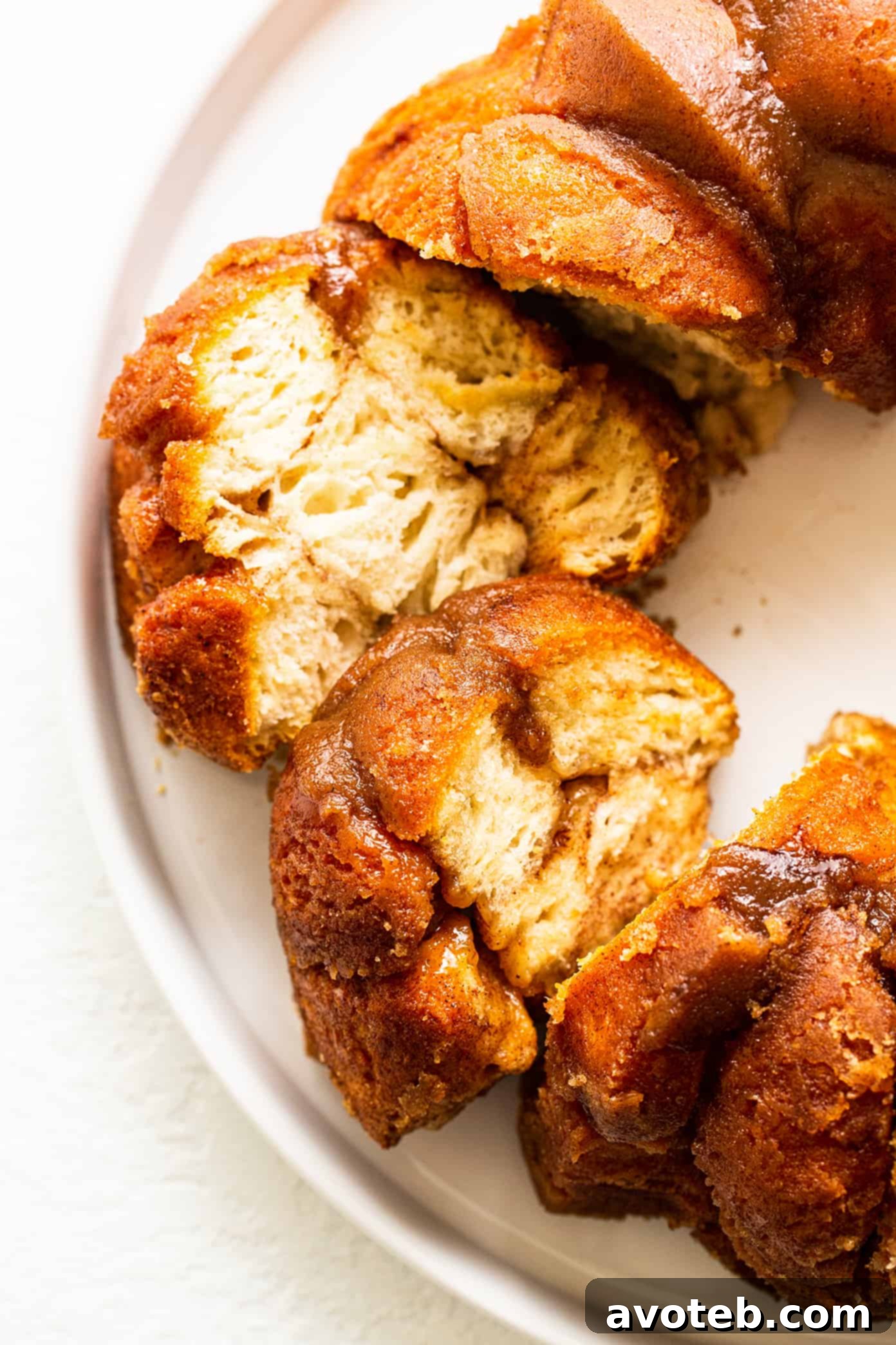 Delicious Monkey Bread freshly baked