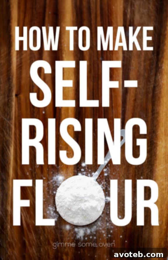 Self-Rising Flour Ready for Baking