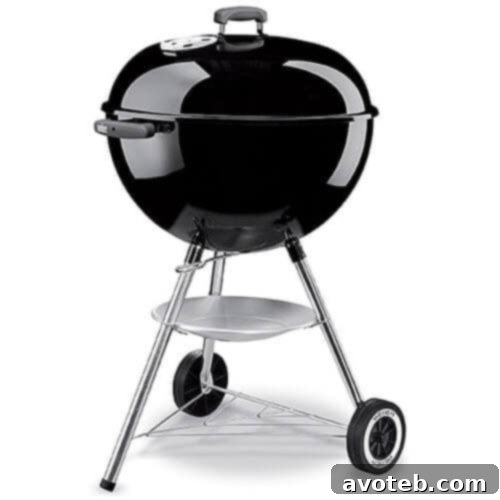 Weber Grill for Grilling Shrimp Scampi