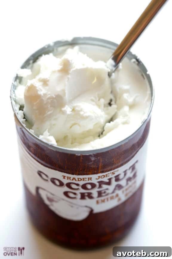 How To Make Coconut Whipped Cream -- grab a can of coconut milk and join the party! | gimmesomeoven.com #vegan #diy