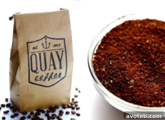 Selecting and grinding fresh coffee beans for optimal cold brew