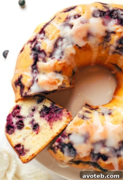 Blueberry Bundt Cake