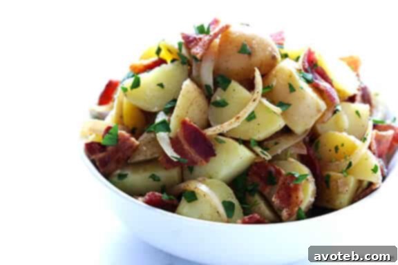 Ingredients for German Potato Salad
