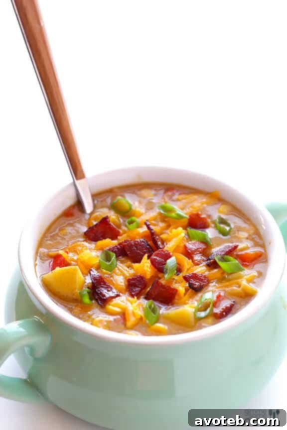 Creamy Bacon Corn Chowder with fresh ingredients