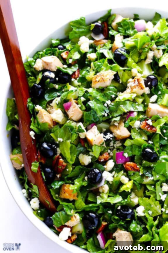 Blueberry Chicken Salad | gimmesomeoven.com #glutenfree Blueberry Chicken Salad | gimmesomeoven.com #glutenfree