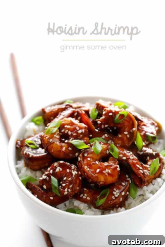 Easy Hoisin Shrimp | gimmesomeoven.com