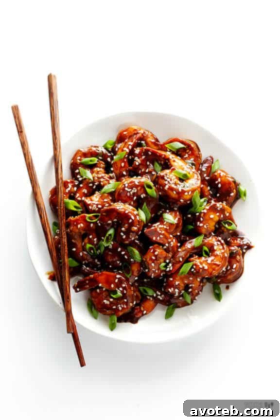 Easy Hoisin Shrimp | gimmesomeoven.com