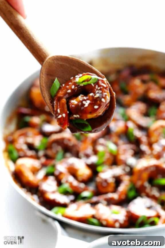 Easy Hoisin Shrimp | gimmesomeoven.com
