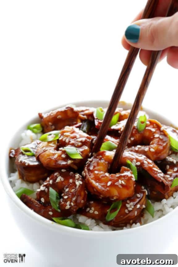 Easy Hoisin Shrimp | gimmesomeoven.com