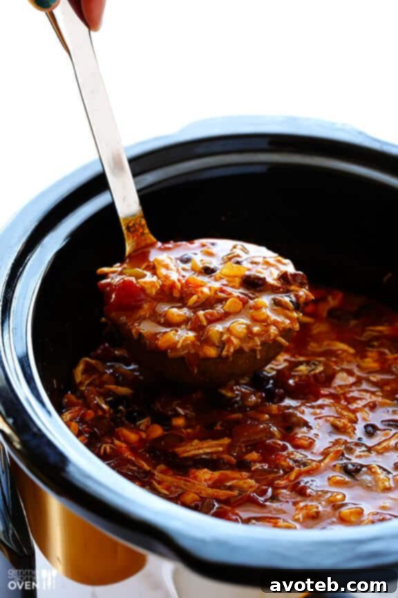Shredded Chicken Ready for Enchilada Soup