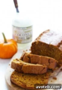Coconut Oil Pumpkin Bread