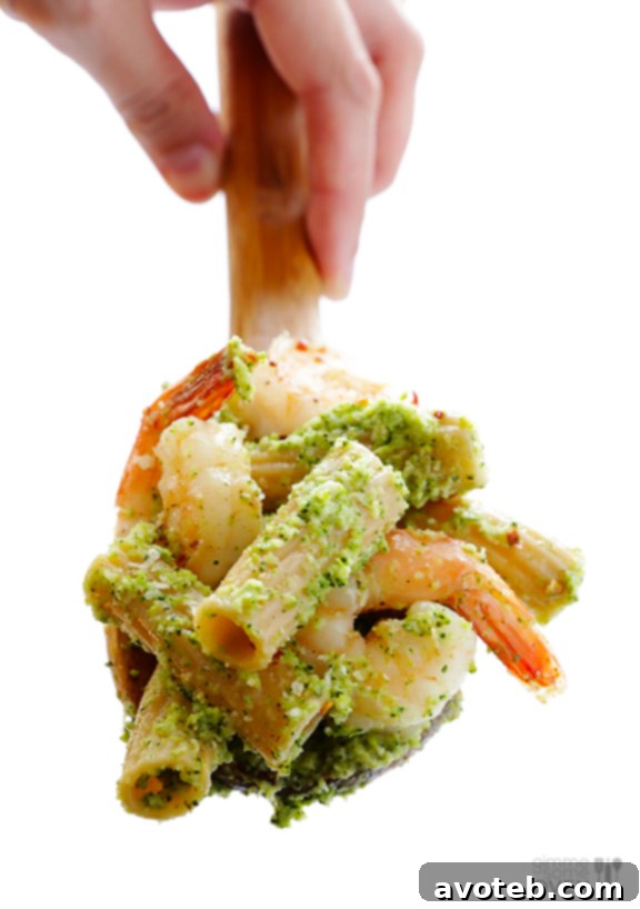Recipe for Shrimp Pasta with Broccoli Pesto and Cuisinart Food Processor Giveaway