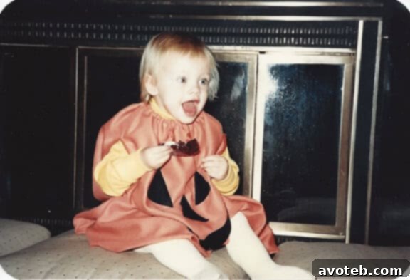 Author celebrating the Royals win in 1985 as a child