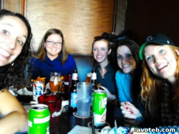 Author celebrating the Royals win in 2014 with friends at a dive bar