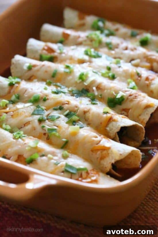 Butternut Squash and Black Bean Enchiladas | Healthy Mexican Recipe