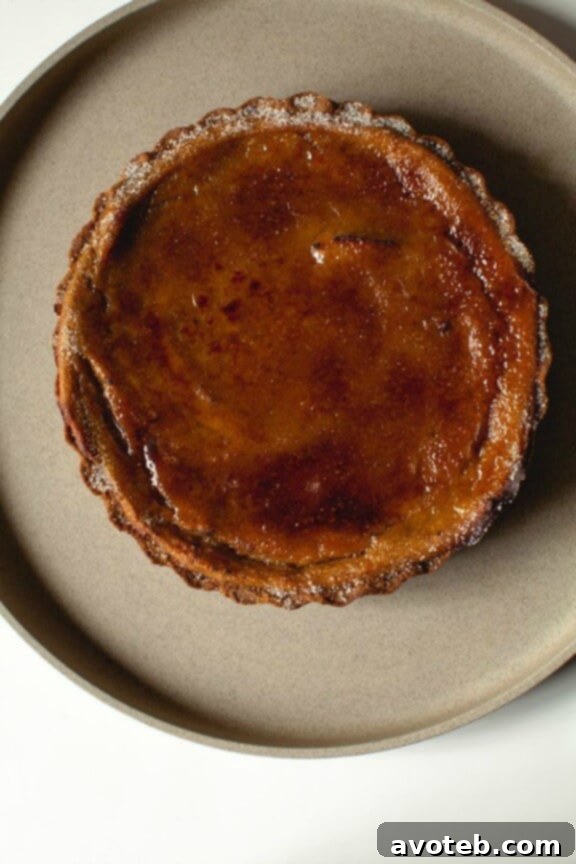 Brûléed Butternut Squash Pie | Elegant Dessert Recipe