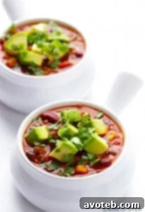 Delicious Slow Cooker Turkey Taco Chili, perfect for cold weather and easy weeknight dinners.