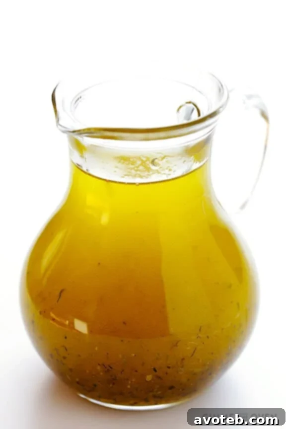 Simple White Balsamic Vinaigrette ingredients